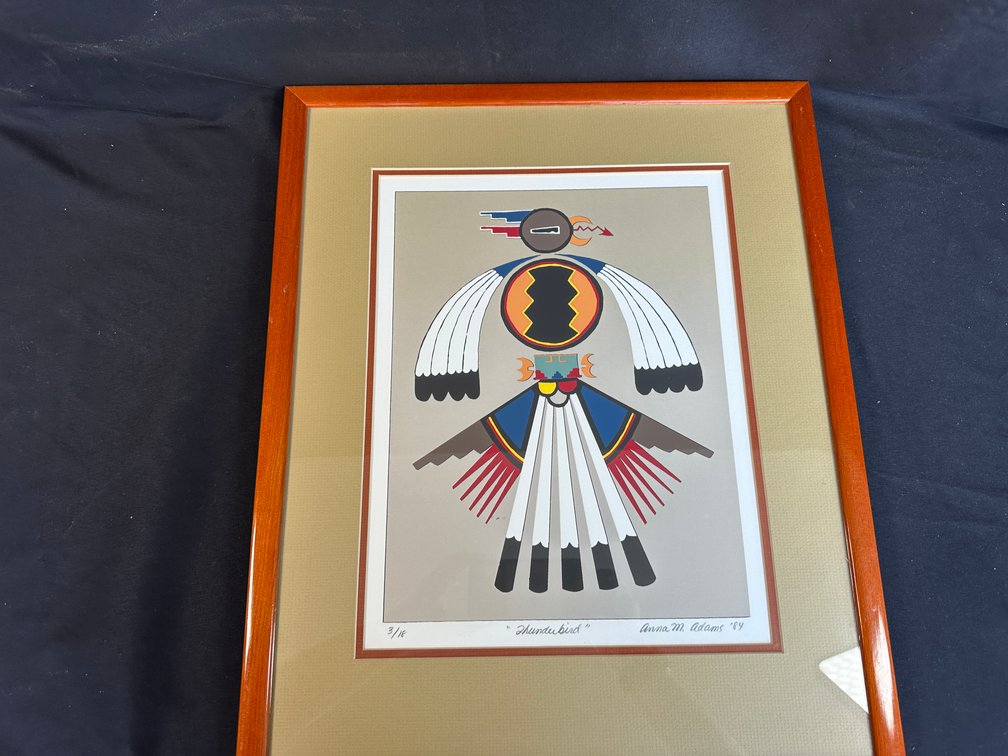 Anna M. Adams "Thunderbird" Framed Limited Edition Print