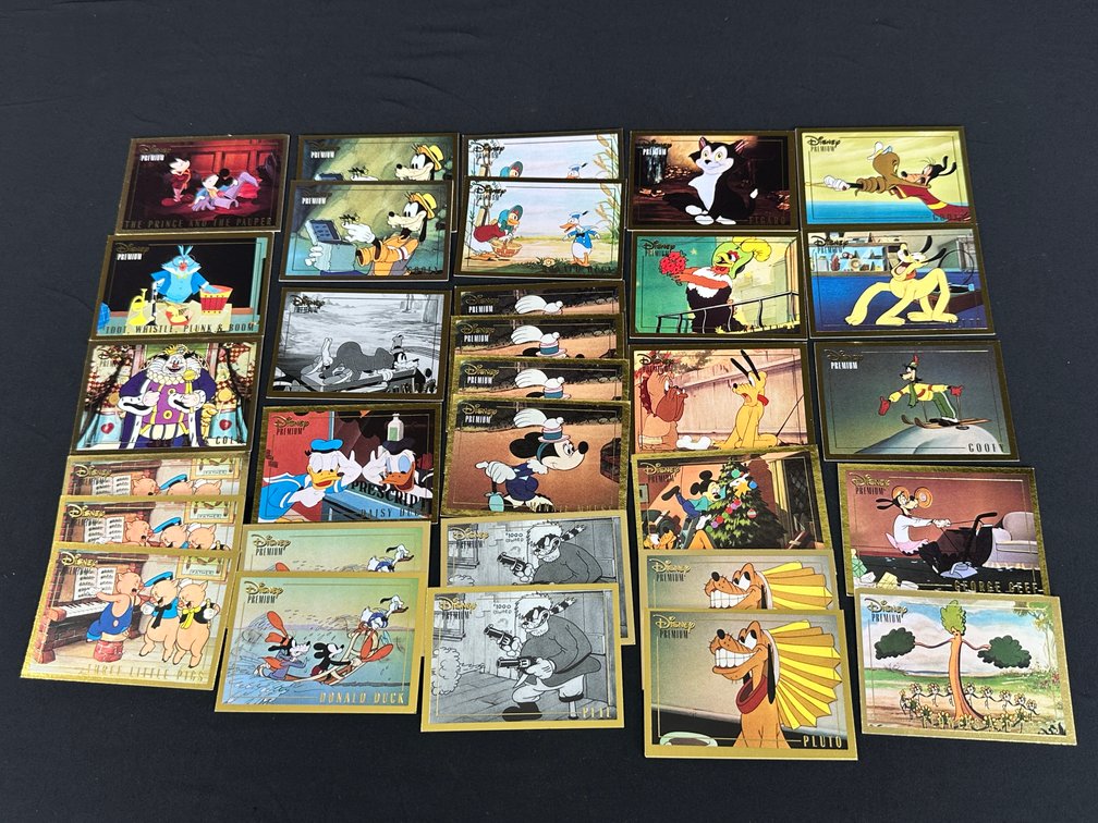 Disney Premium Gold Foil Border Trading Cards