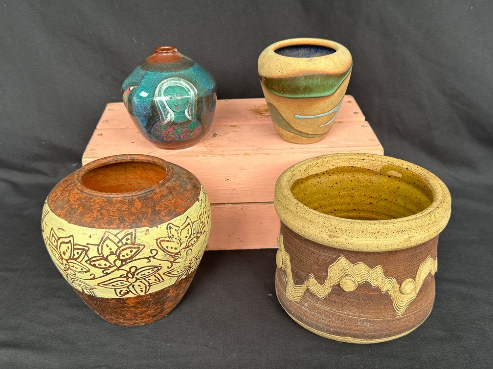 Studio Pottery Ceramic Vessels