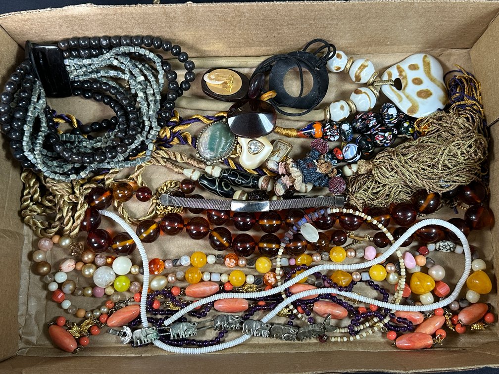 Costume Jewelry Necklaces, Bracelets, and Pendants