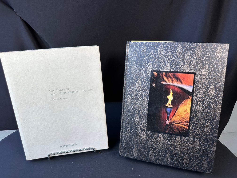 Jacqueline Kennedy Onassis Auction Catalog and Colette Book