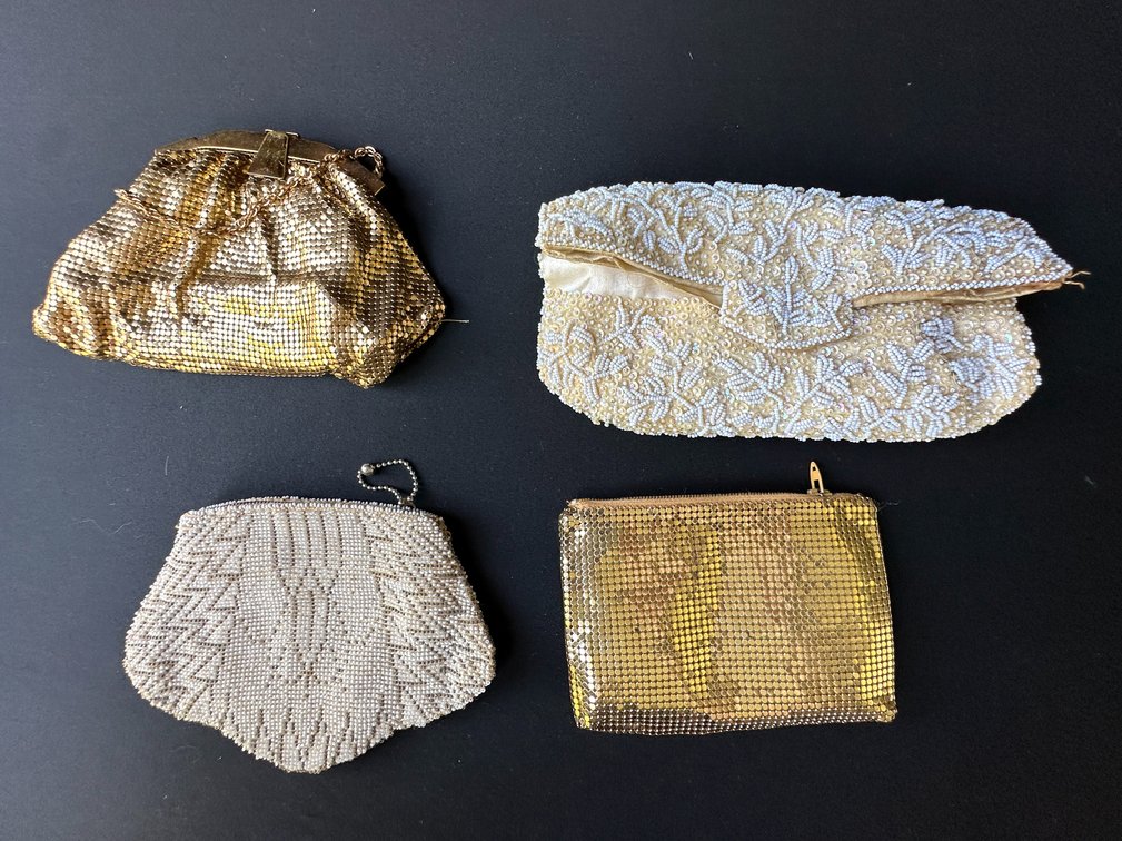 Metal Mesh and Beaded Evening Bags and Pouches