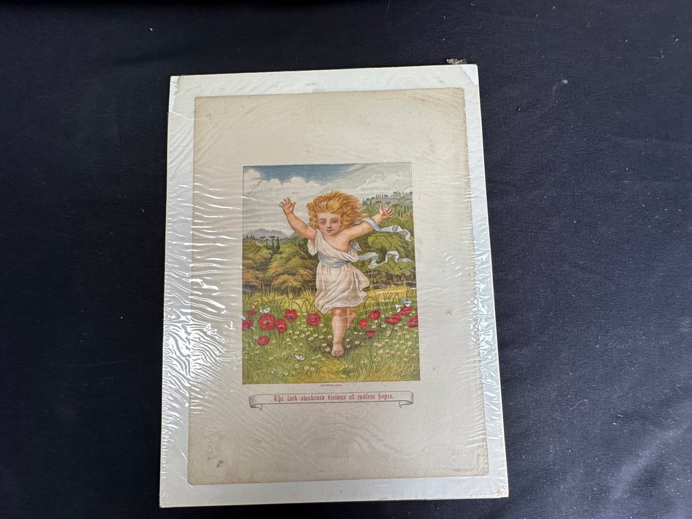 Leighton, Bros. Mounted Color Illustration Print