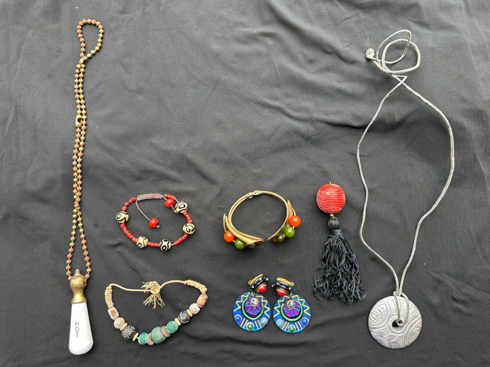 Pendant Necklaces, Bracelets, Drop Earrings, and More