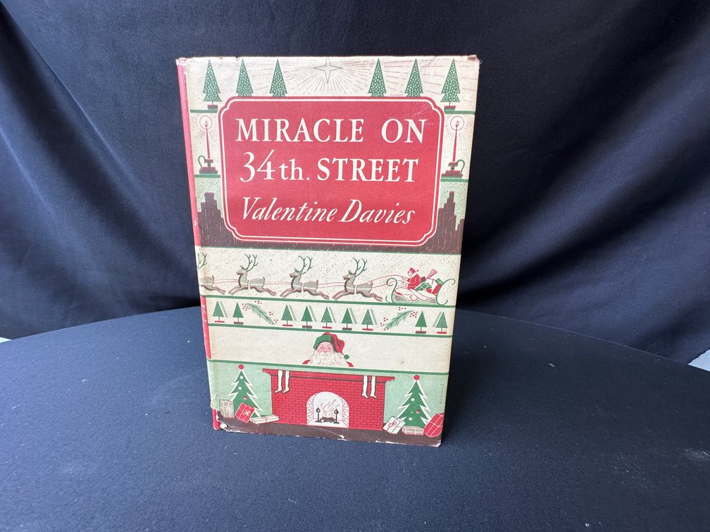 Harcourt, Brace and Company Miracle on 34th. Street Hardcover Book