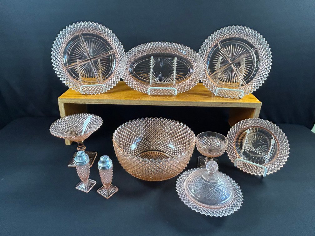 Miss America Pink Depression Glass