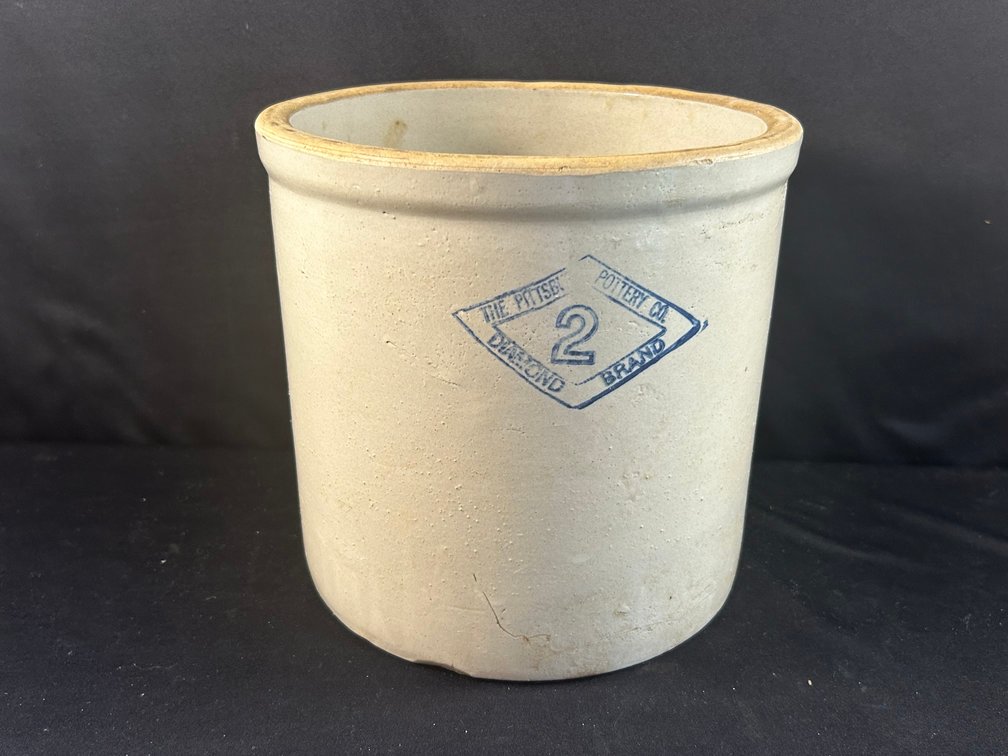 Pittsburg Pottery 2 Gallon Crock