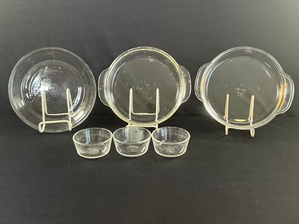 Fire King Clear Cookware