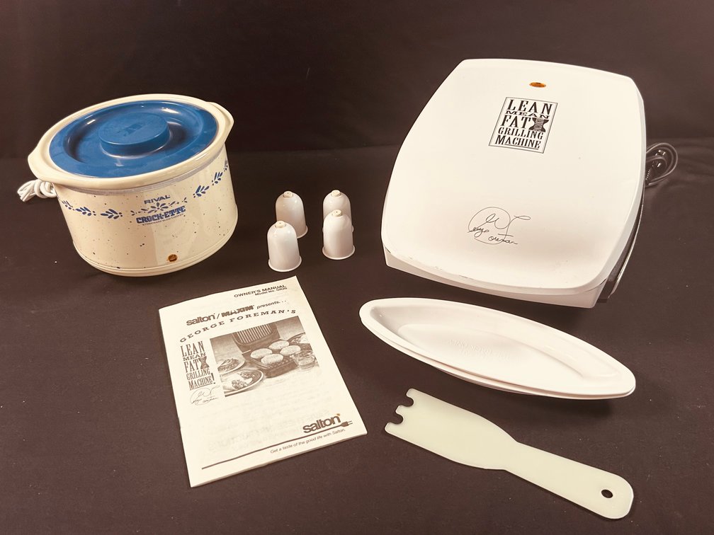 Rival Crock-Ette with George Foreman Grill