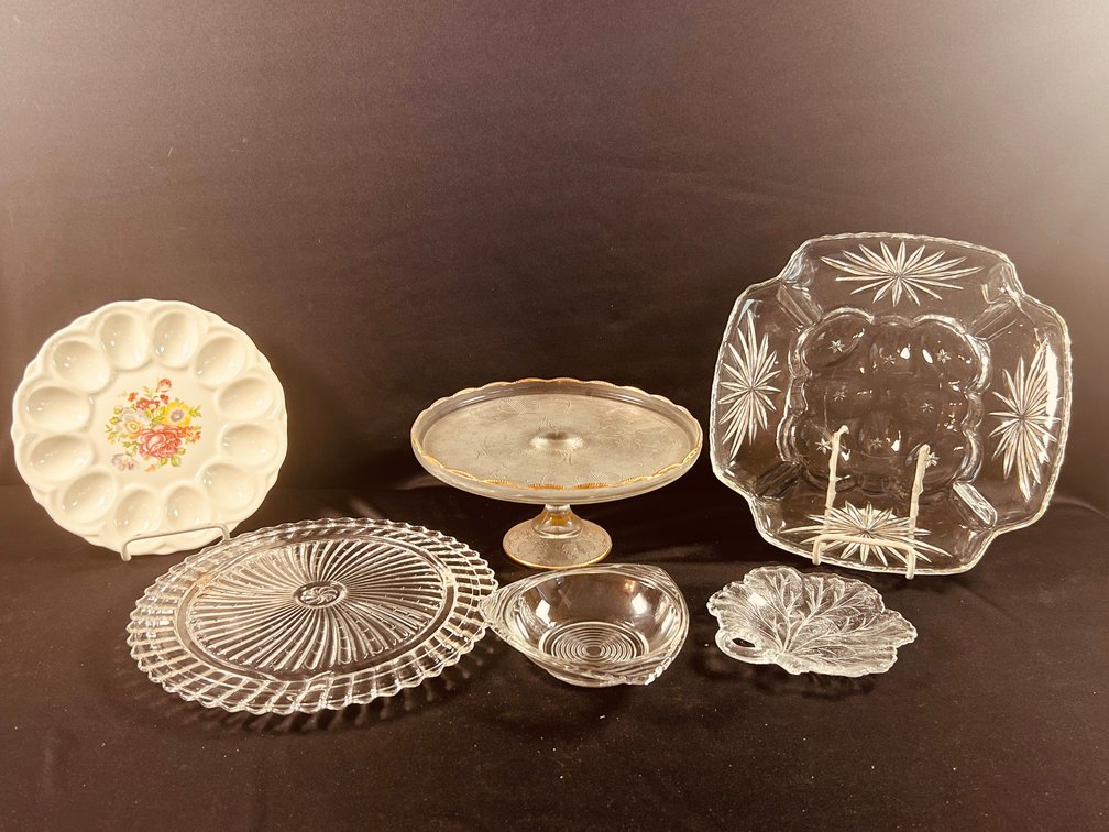 Cake Plates, Divided Dish, & More