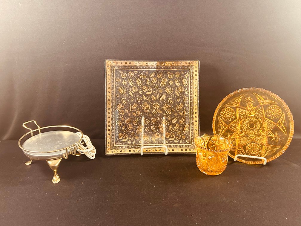 Amber Glass & Warmer