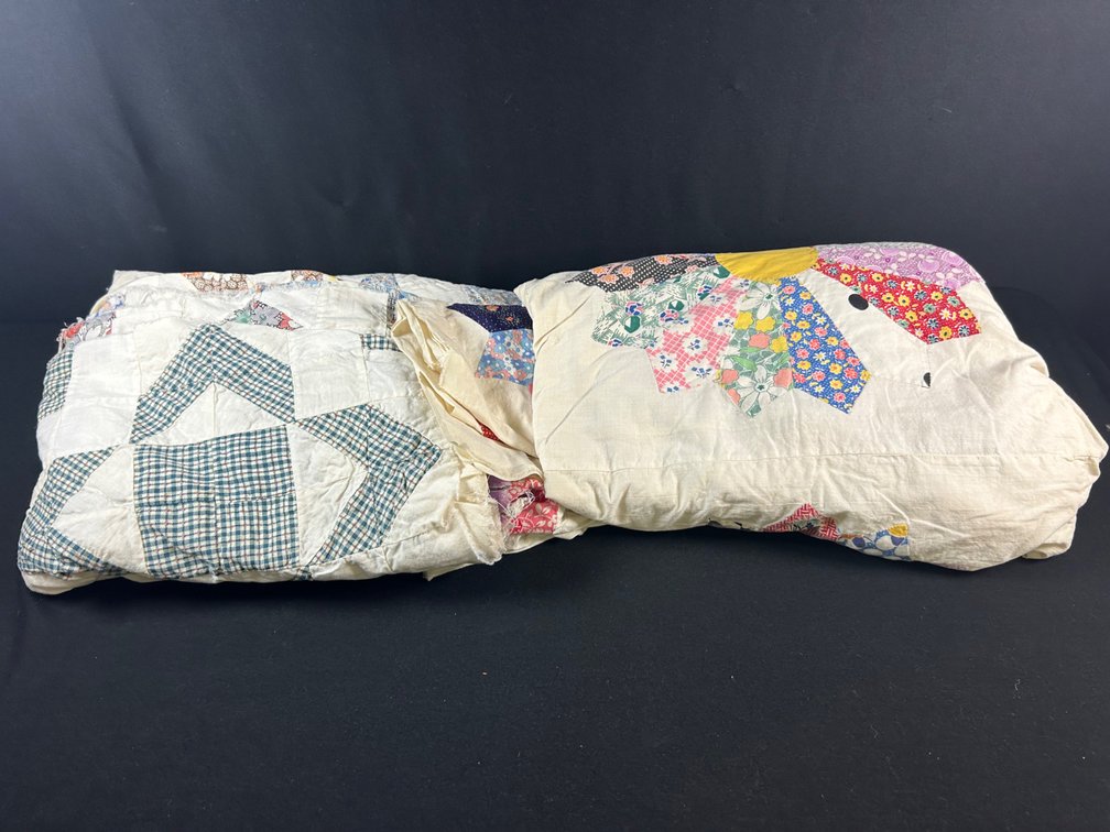 Pair of  Vintage Quilt Tops