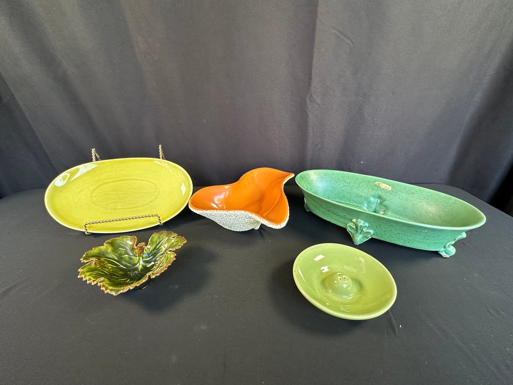 Ceramic Platters, Footed Bowls, and Dishes
