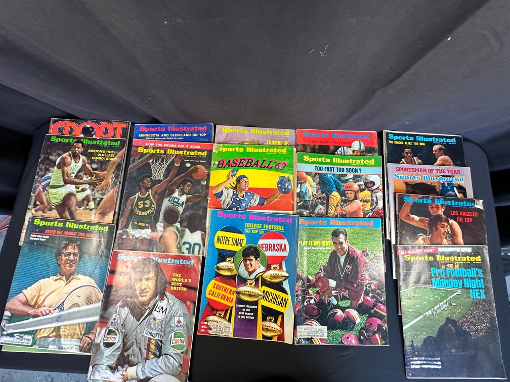 Sports Illustrated and SPORT Magazines, 1968-1973