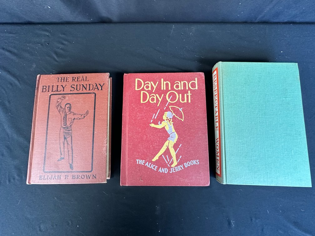 Hardcover Books Including The Real Billy Sunday