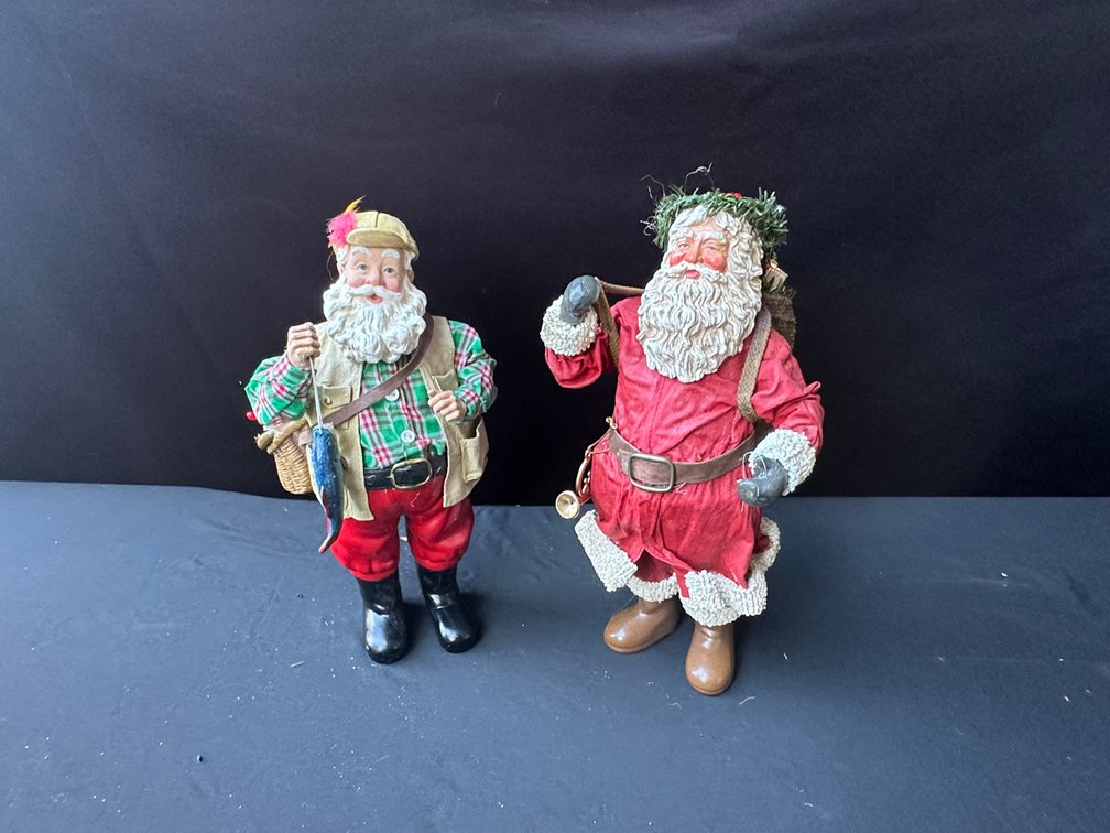 Possible Dreams Clothtique Santa Claus Figurines