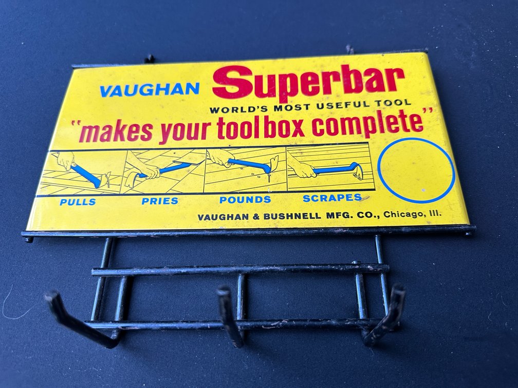 VAUGHAN Superbar Metal Display Rack