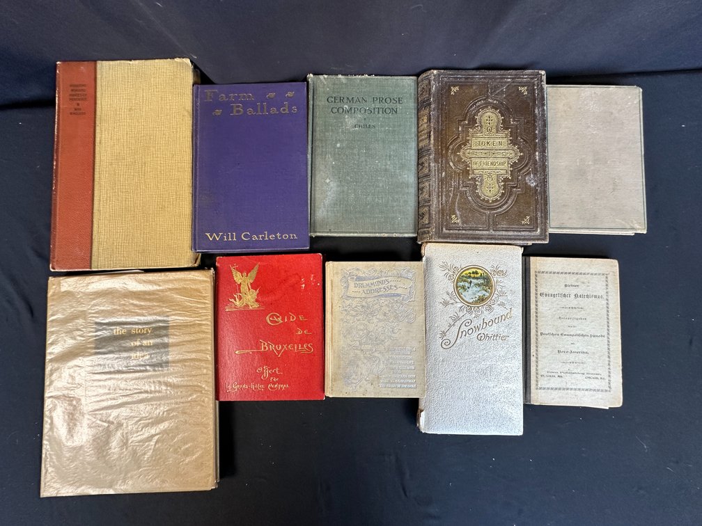 Hardcover and Softcover Books, Poetry, and More