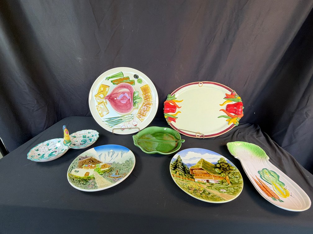 Ceramic Serving Platters, Decorative Plates, and Dishes