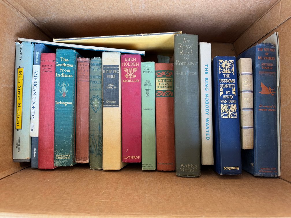 Hardcover Books Including Main Street Merchant and More