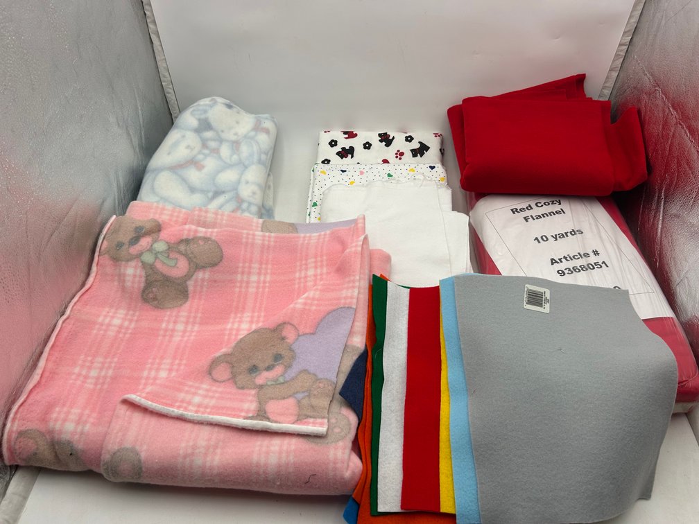 Flannel and Felt Fabric