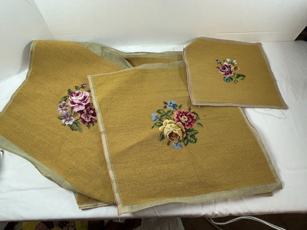 Needlepoint Chair Covers