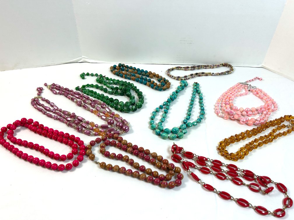 Colorful Beaded Necklaces