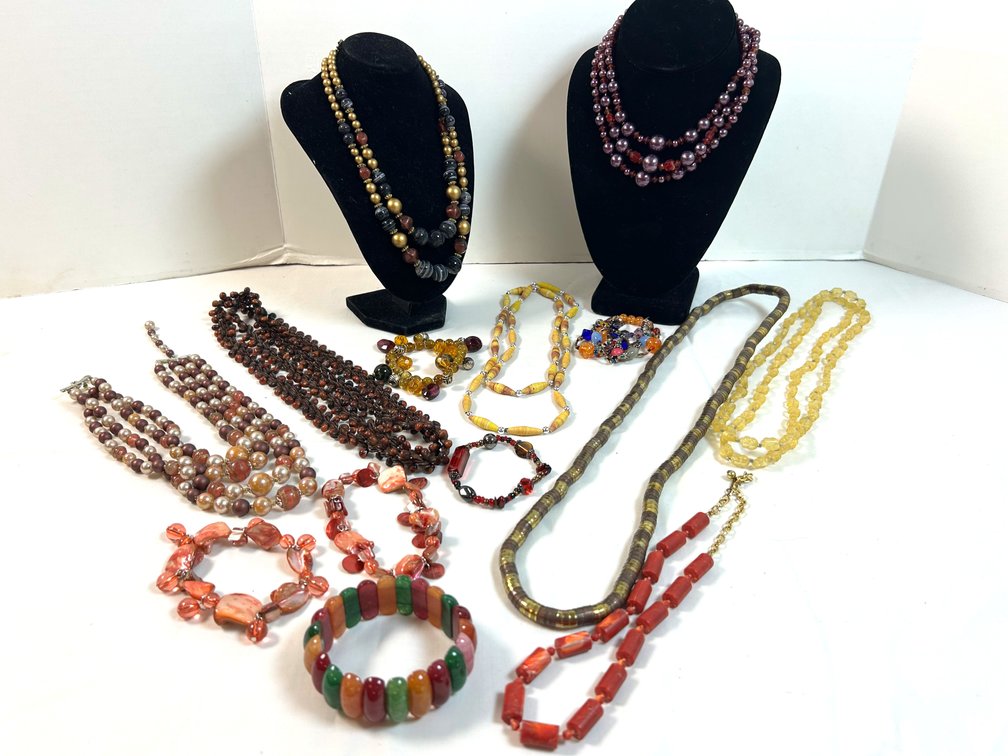 Beaded Necklaces and Bracelets