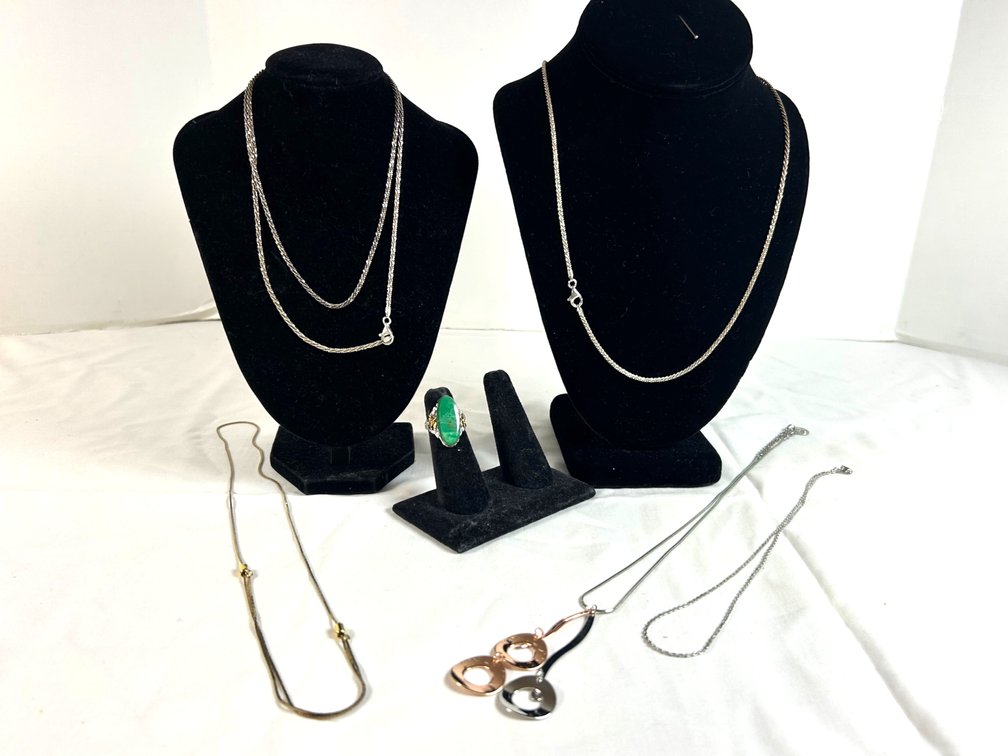 Silvertone and Goldtone Jewelry