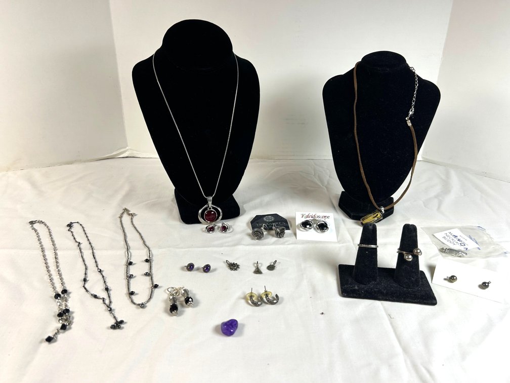 Jewelry Sets, Earrings, Rings, & Necklaces