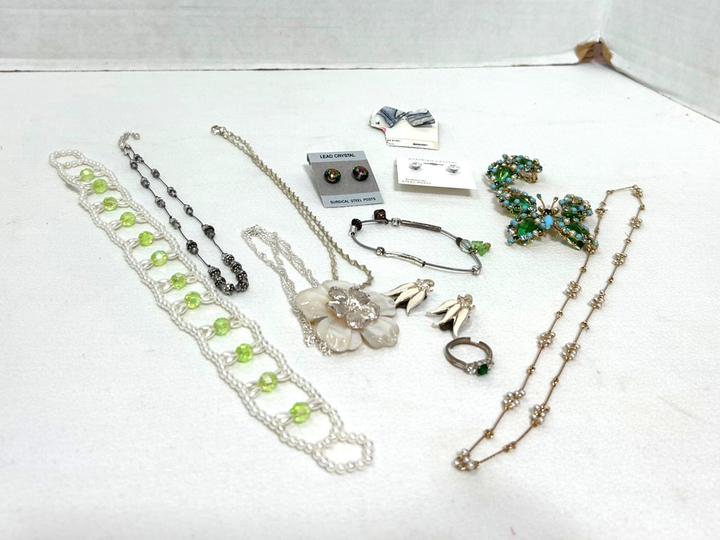 Rhinestone Butterfly Set & More