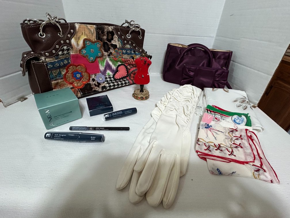Walt Disney Child's Handkerchiefs, Purses, & Pin Cushion