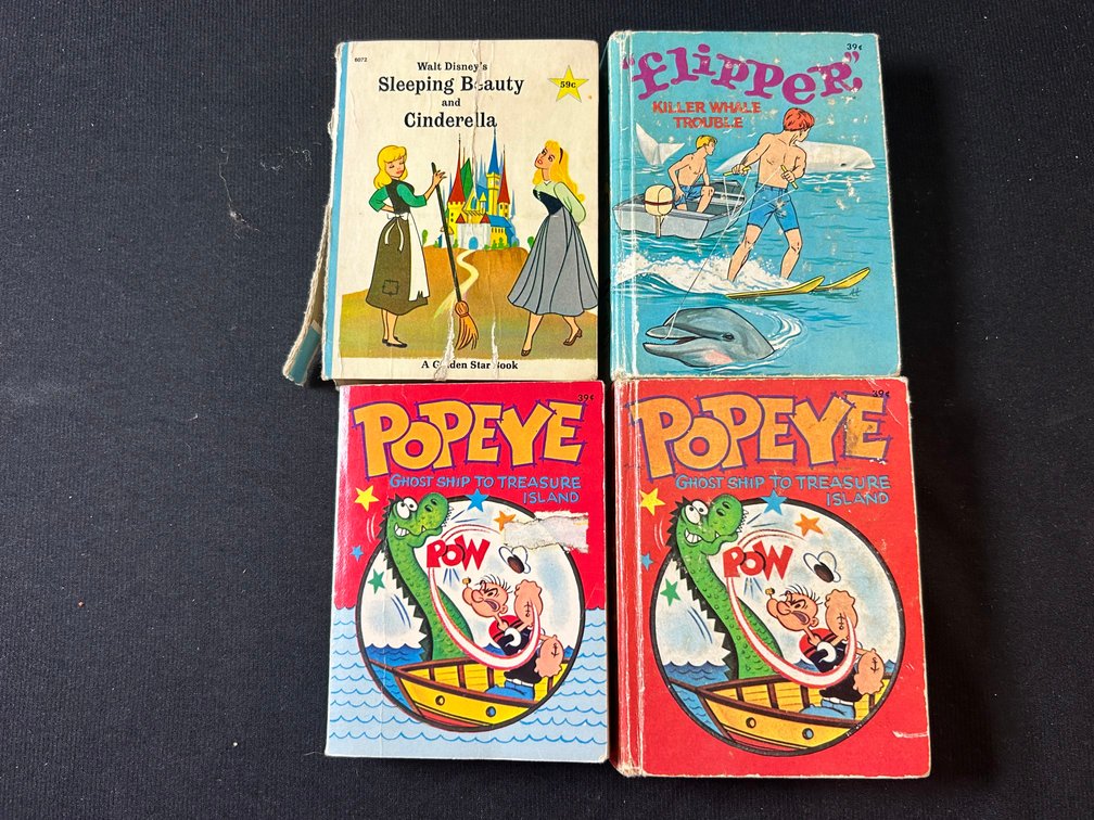 Big Little Books with Golden Star Library Book