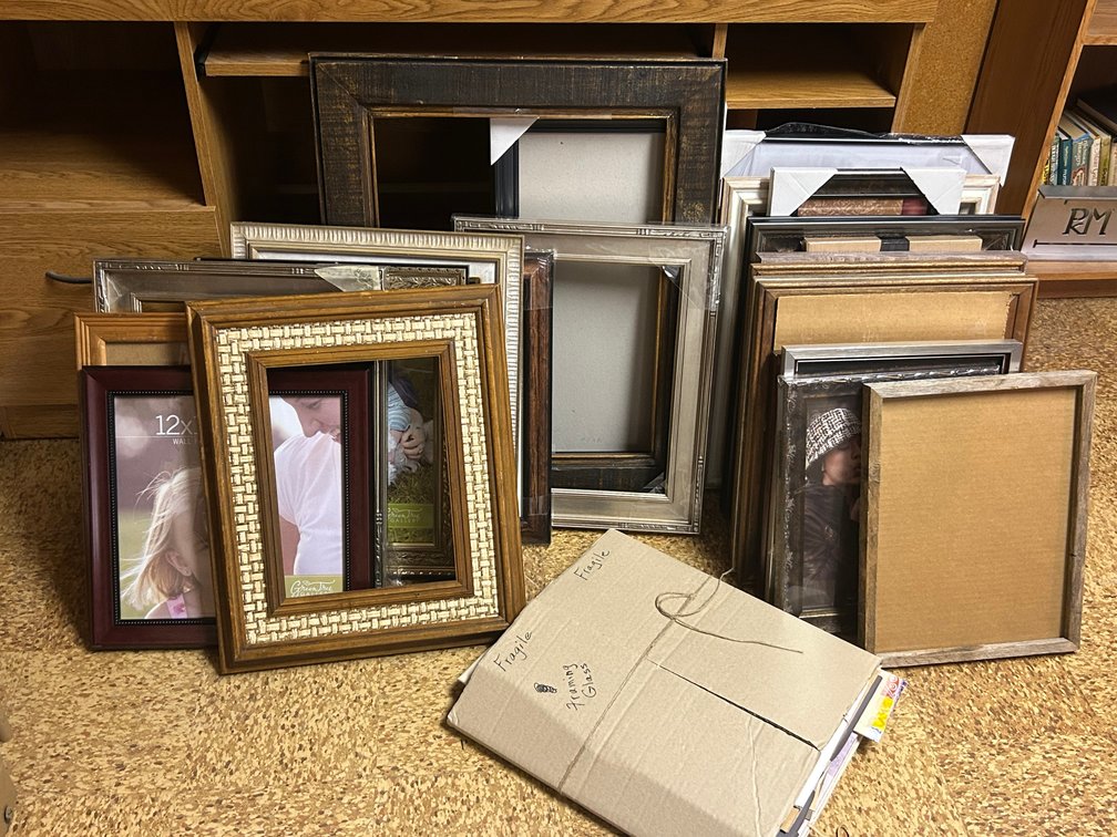 Large Variety of Picture Frames