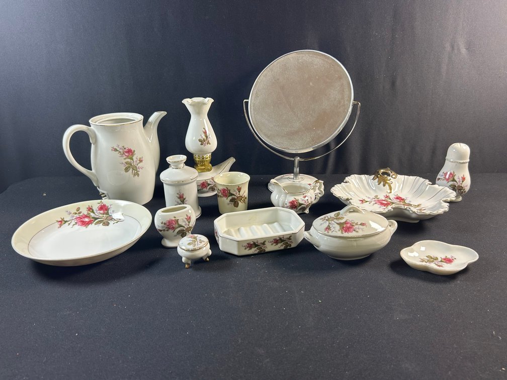 Floral Dresser Set & More