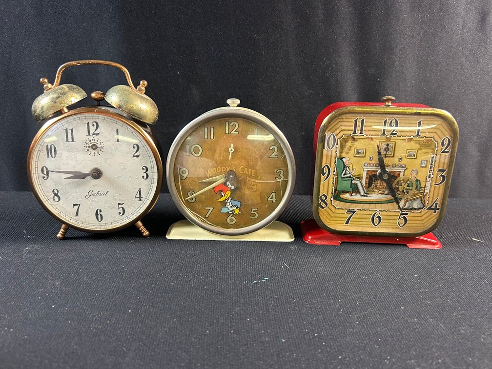 Vintage Alarm Clocks