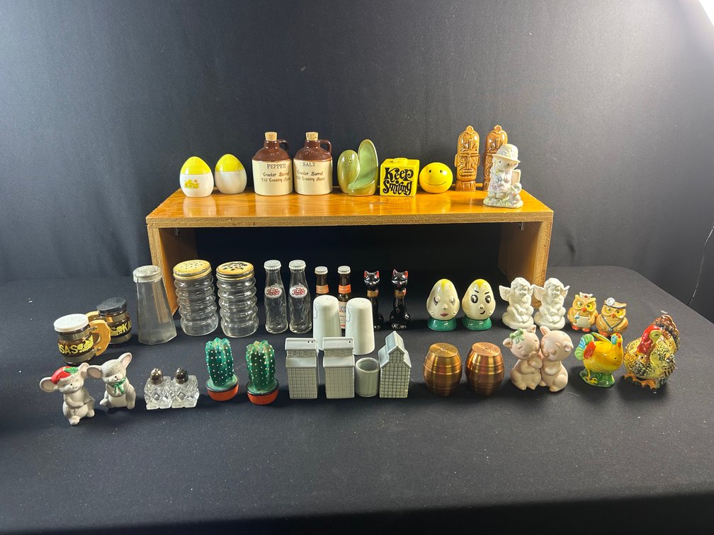 Assorted Salt & Pepper Shakers