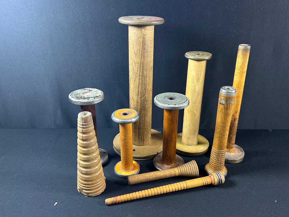 Vintage Wooden Spools and More