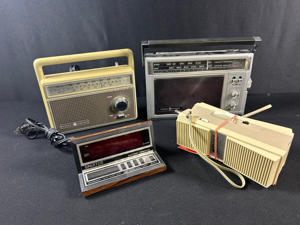 Vintage Radios and Walkie Talkies