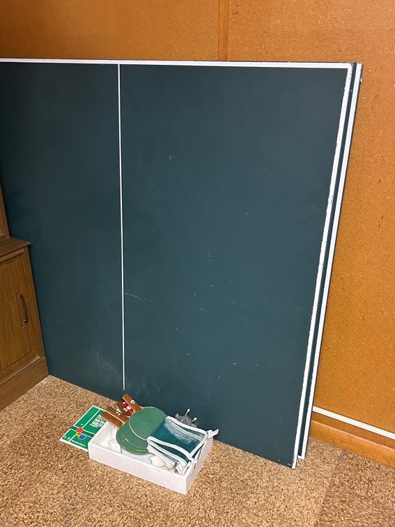 Ping Pong Table with  Accessories