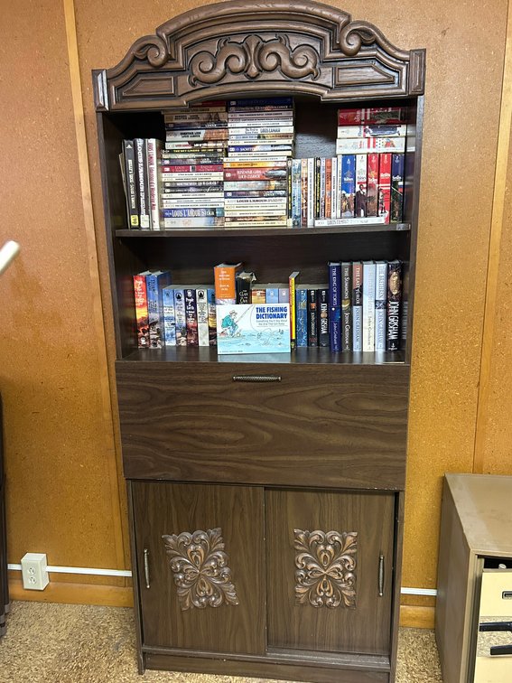Bookshelf with Drop Down Secretary