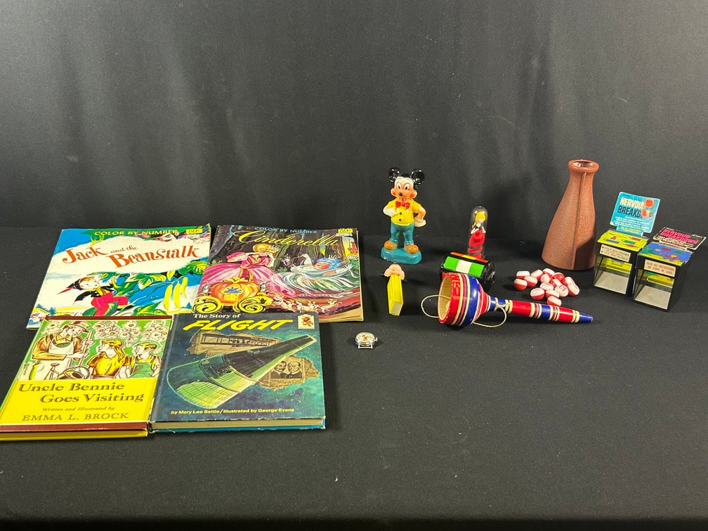 Mickey Mouse Items, Children's Books, & Vintage Toys