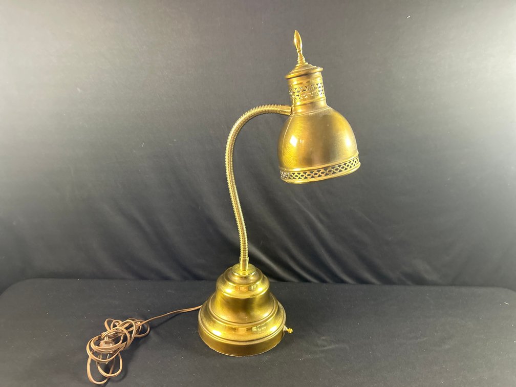 Brass Goose Neck Lamp
