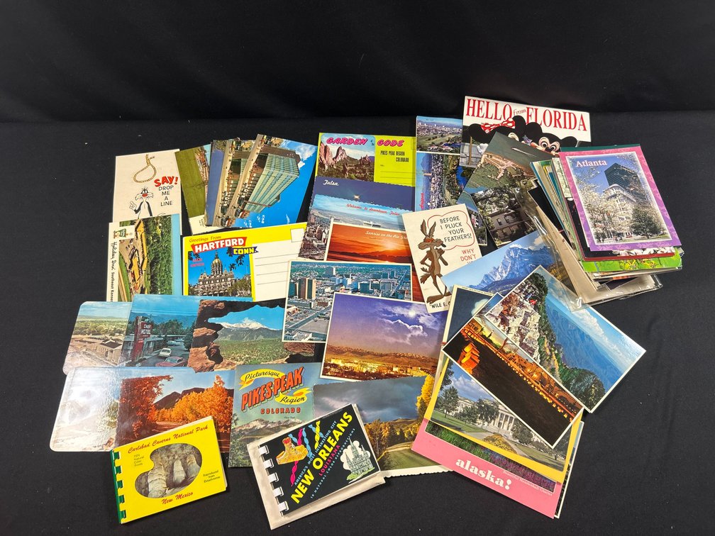 Variety of Travel Post Cards