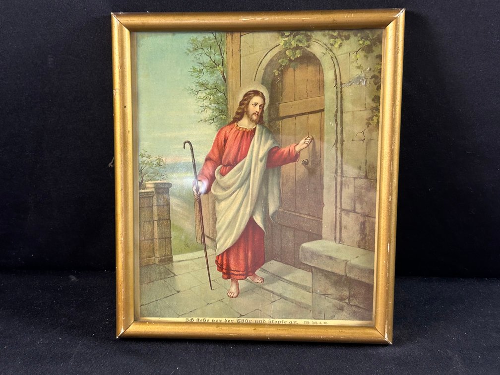 Old German Jesus Print