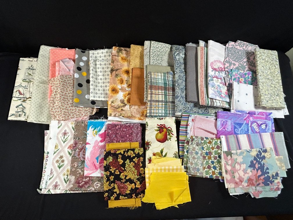 Fabric in Assorted Colors and Patterns