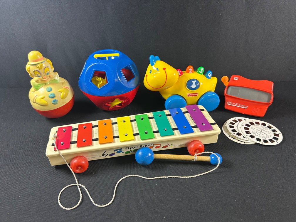 Viewmaster, Fisher Price, & Sanitoy