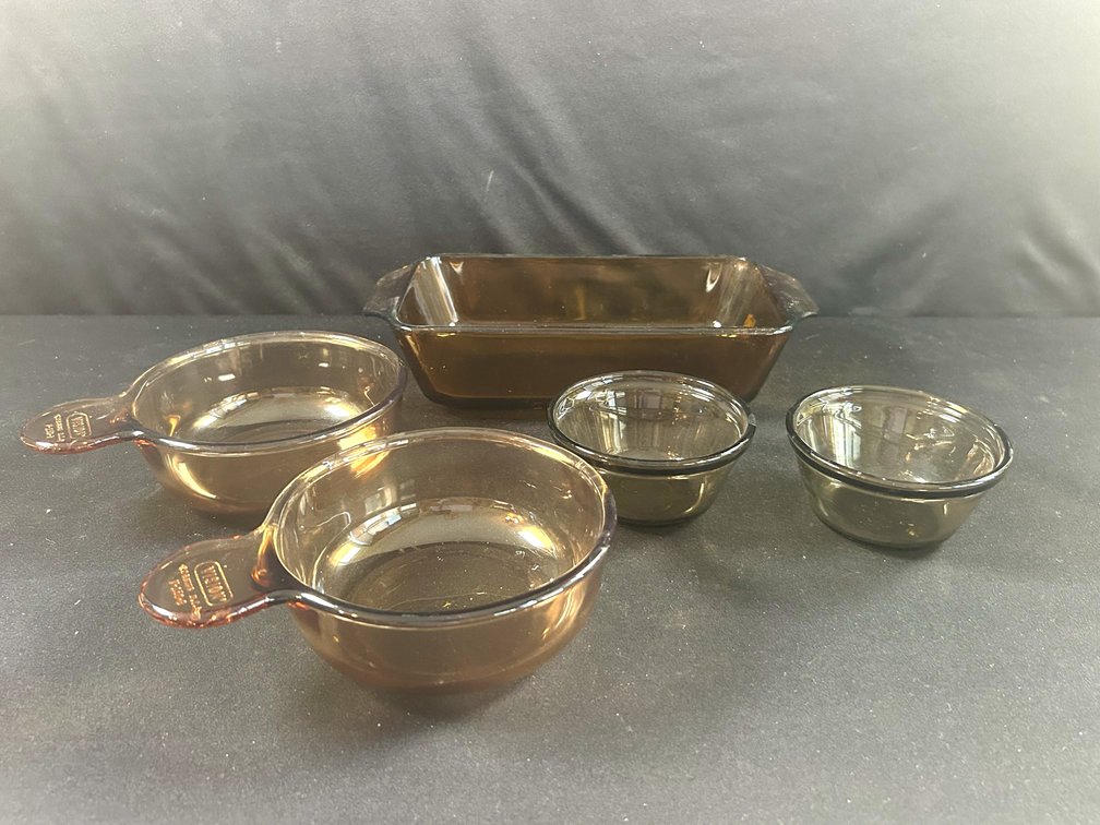 Amber Glass Bakeware