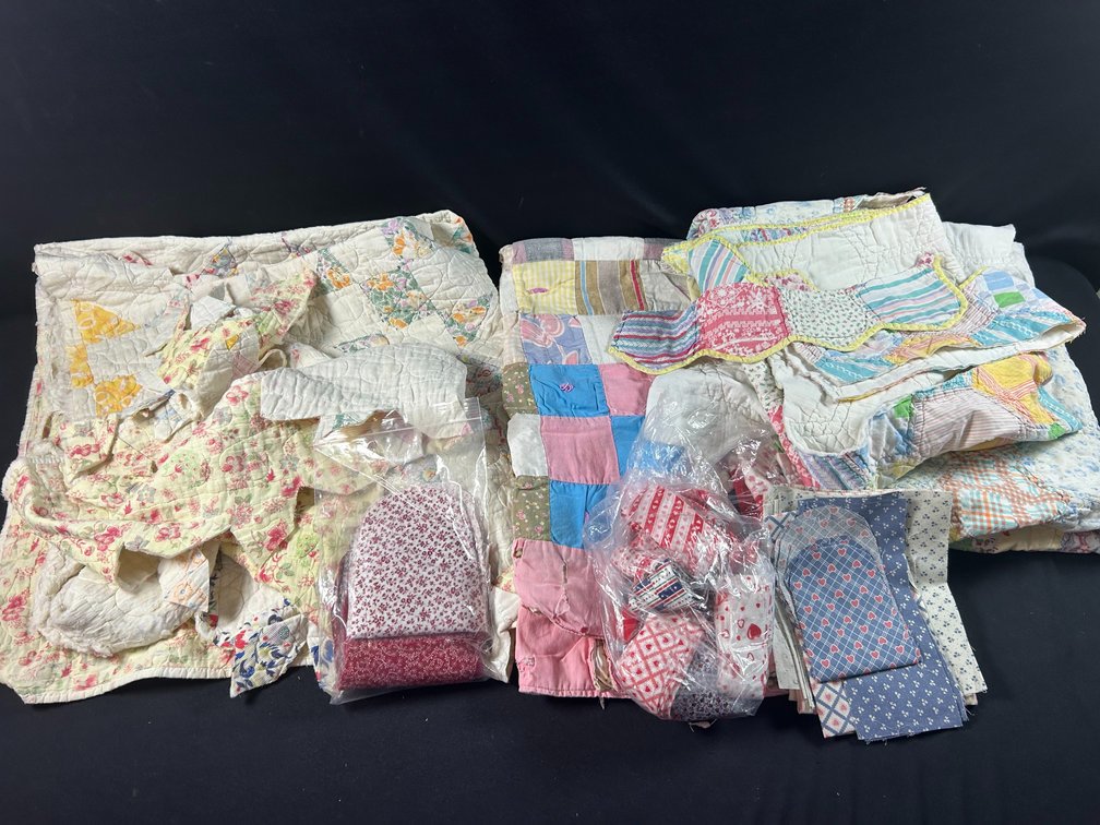 Cutter Quilt Pieces and Fabric Pieces