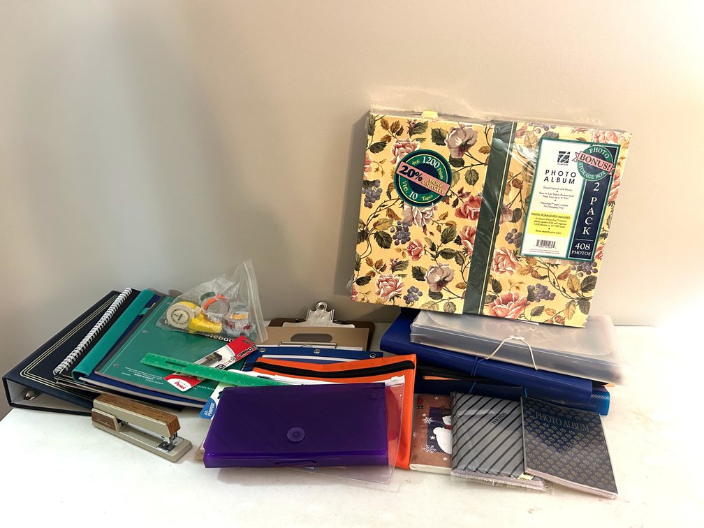 Notebooks, Photo boxes
